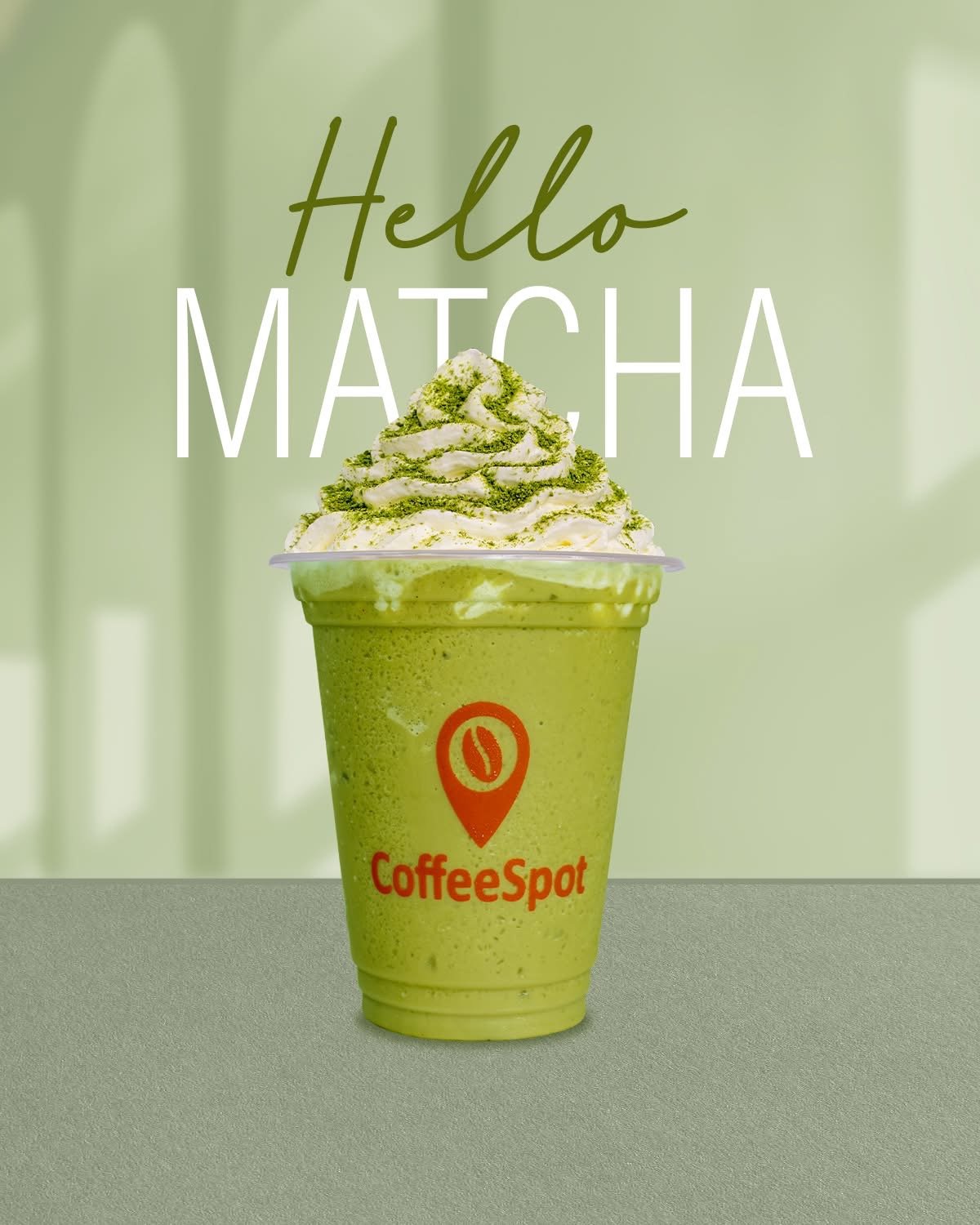 CoffeeSpot matcha drink